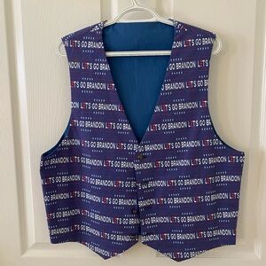 Let’s Go Brandon men’s vest size large